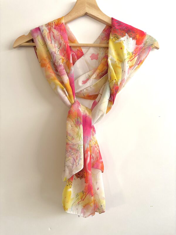 Tulip fest oblong scarf - Image 2
