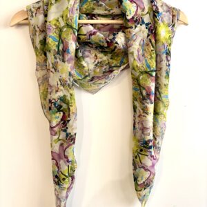 Hidden love letters square scarf